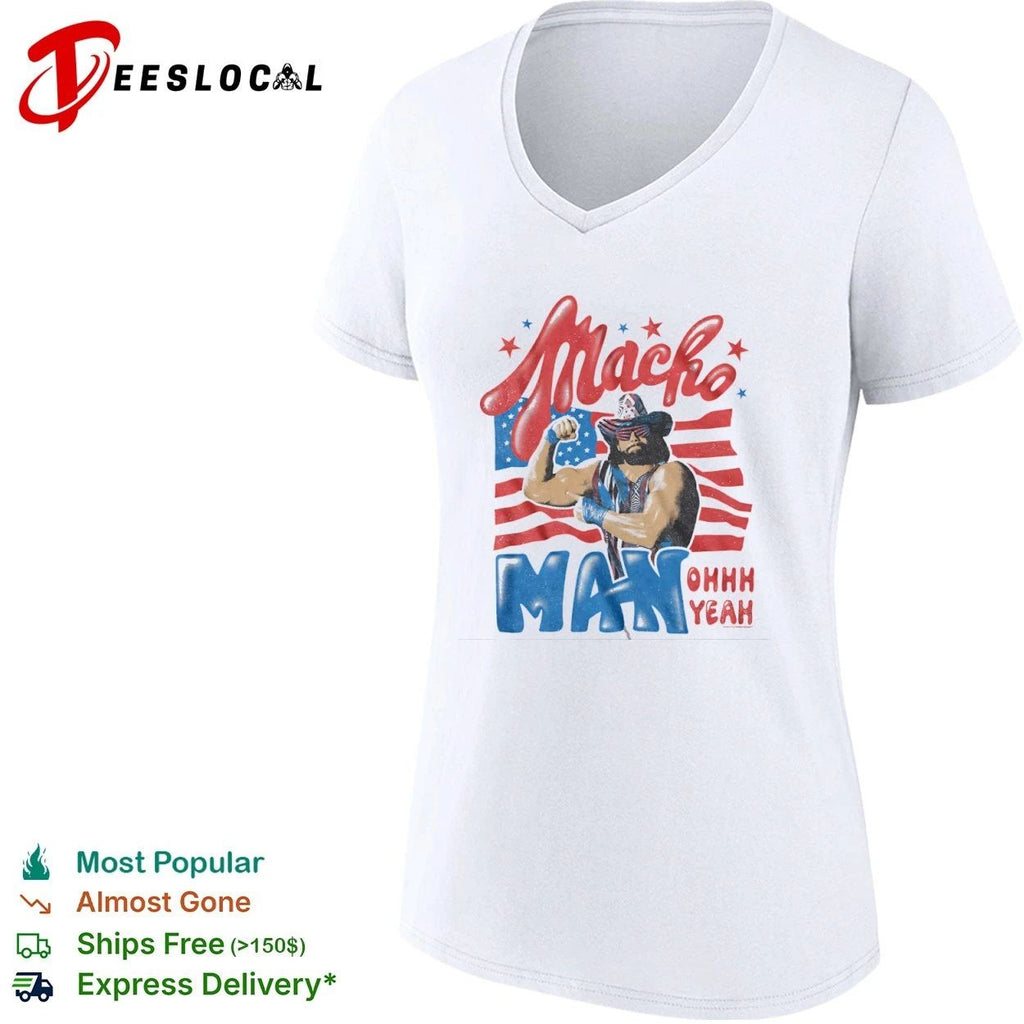 Patriotic Macho Man Randy Savage Ohhhh Yeah Unisex