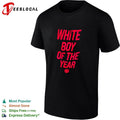 White Boy of the Year funny slogan humor Unisex