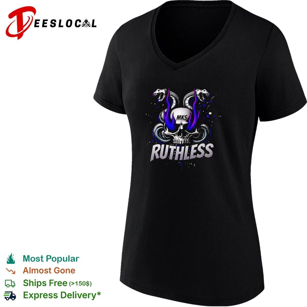 MKS Ruthless Skull and Snakes gothic Unisex