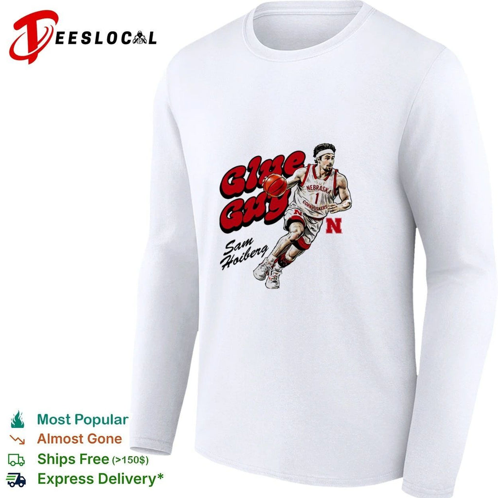 Sam Hoiberg Glue Guy Nebraska Cornhuskers Unisex