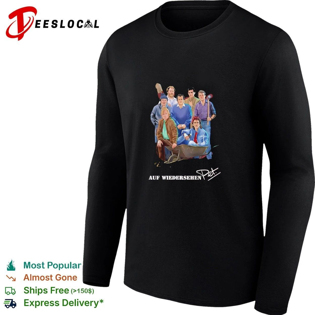 Auf Wiedersehen Pet Cast British Comedy Unisex