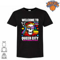 Welcome To Queer City We Put Pronouns In The Water Rainbow Pride Grim Reaper shirt Unisex
