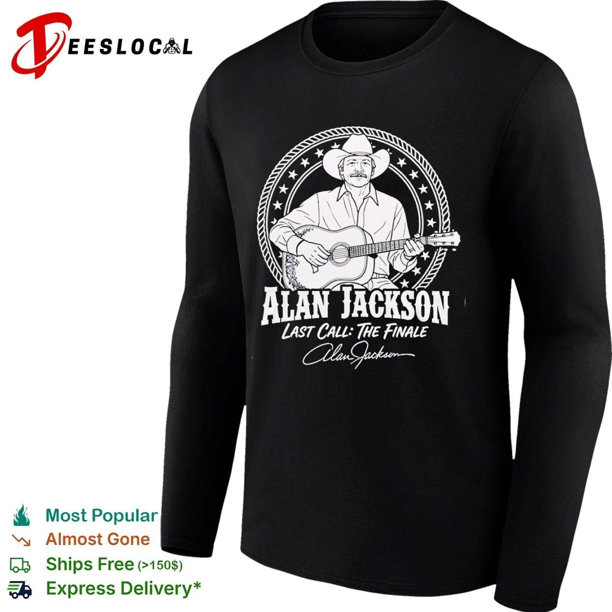 Alan Jackson Last Call The Finale Country Music Unisex