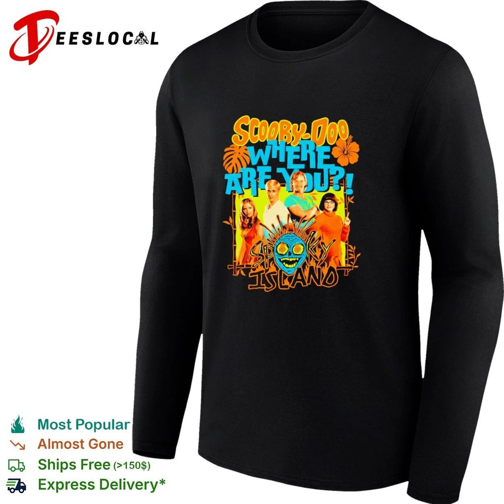 Scooby-Doo Where Are You Spooky Island Unisex