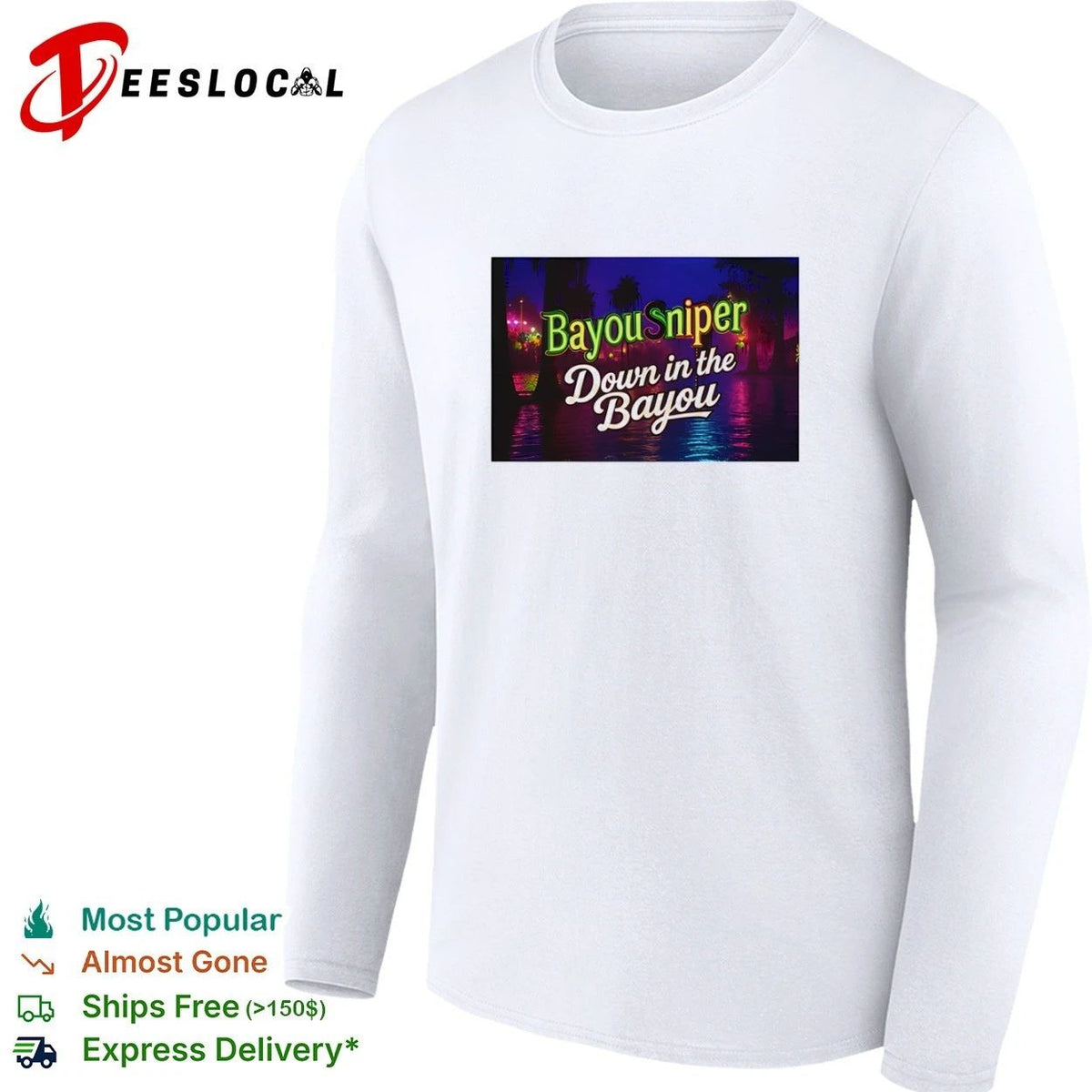 Bayou Sniper Down in the Bayou swamp hunting Unisex