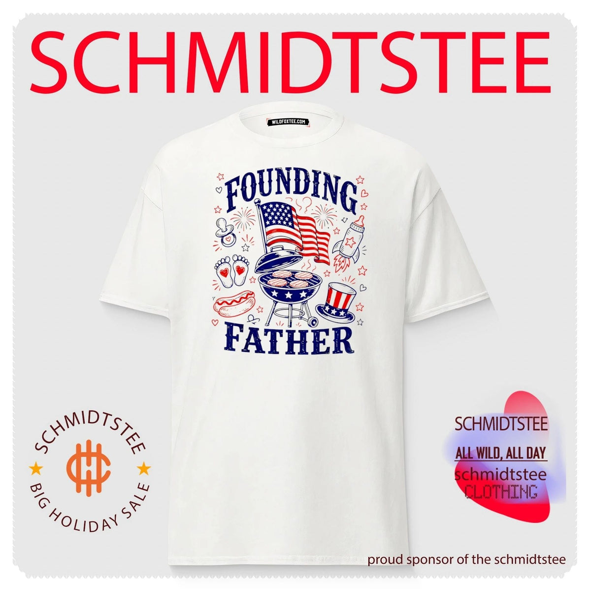 Founding Father Pregnancy Shirt Unisex