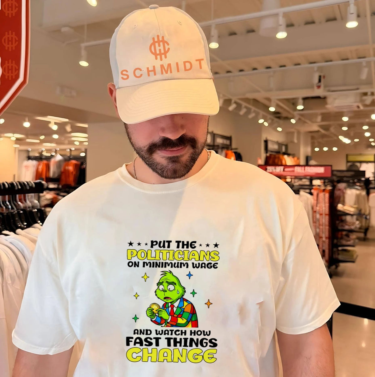Put the Politicians on Minimum Wage and Watch How Fast Things Change shirt Unisex