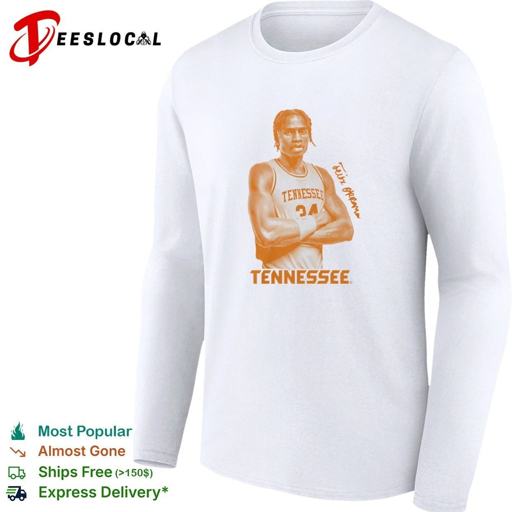 Zakai Zeigler Tennessee Volunteers Basketball Unisex