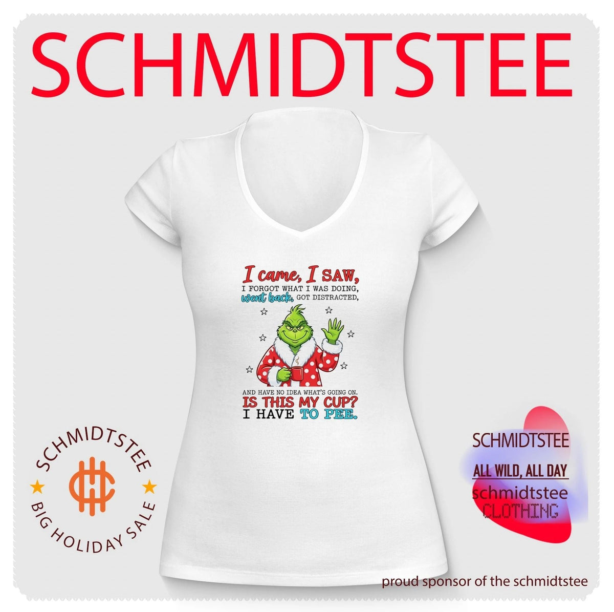 The Grinch I Came I Saw I Forgot What I Was Doing shirt Unisex