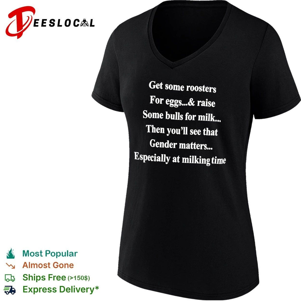 Get Some Roosters for Eggs and Raise Some Bulls for Milk Gender Matters Unisex