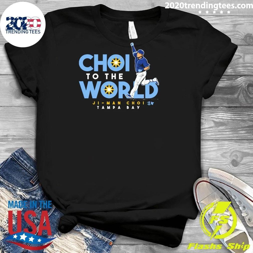 Choi To The World Ji-Man Choi Tampa Bay Shirt