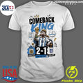 Comeback King Messi Tee Argentina Football Champion World Cup 2026 Shirt