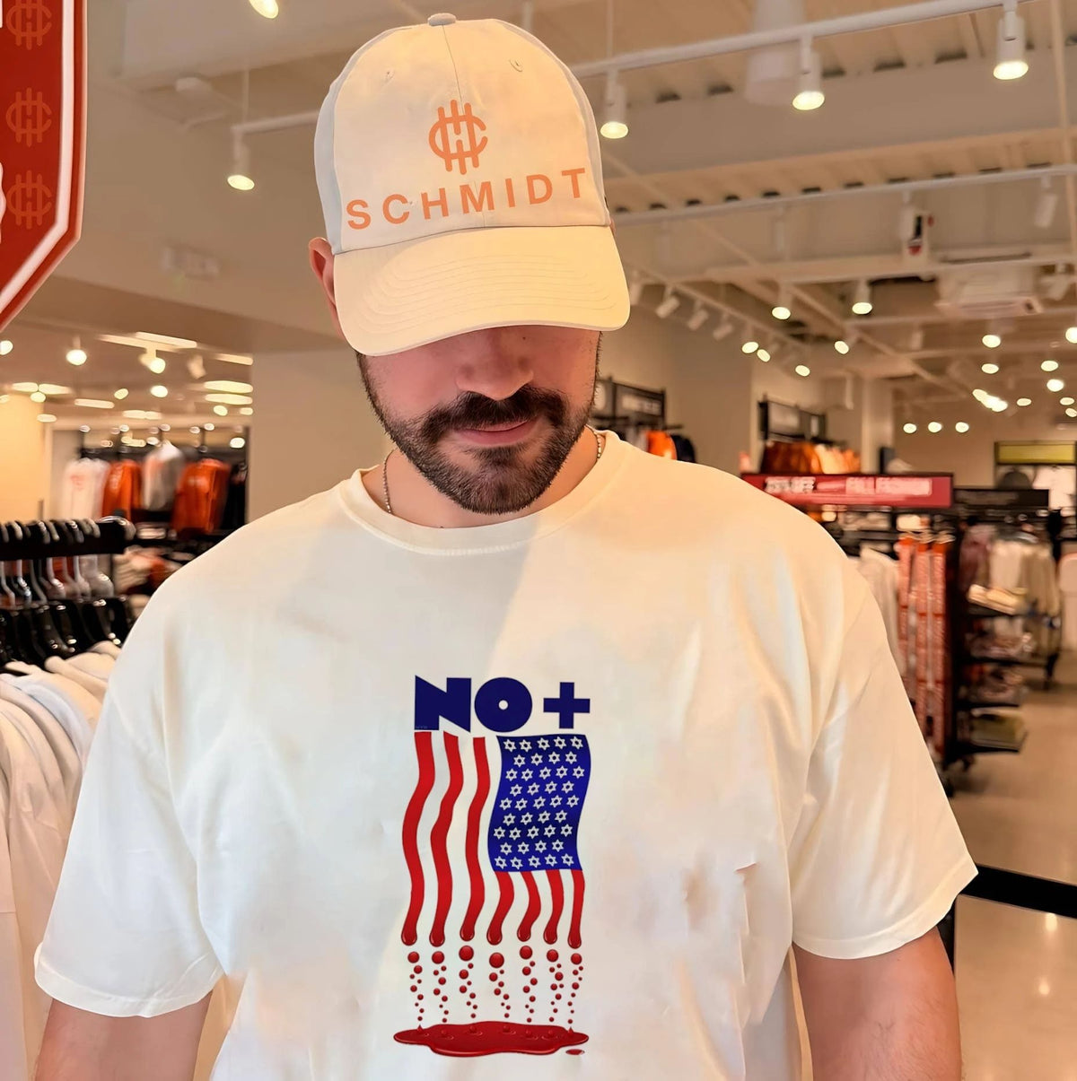 American the melting Nation USA flag shirt Unisex