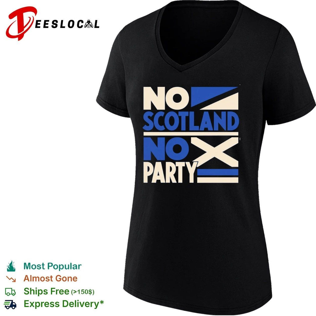 No Scotland No Party Scottish Football Unisex