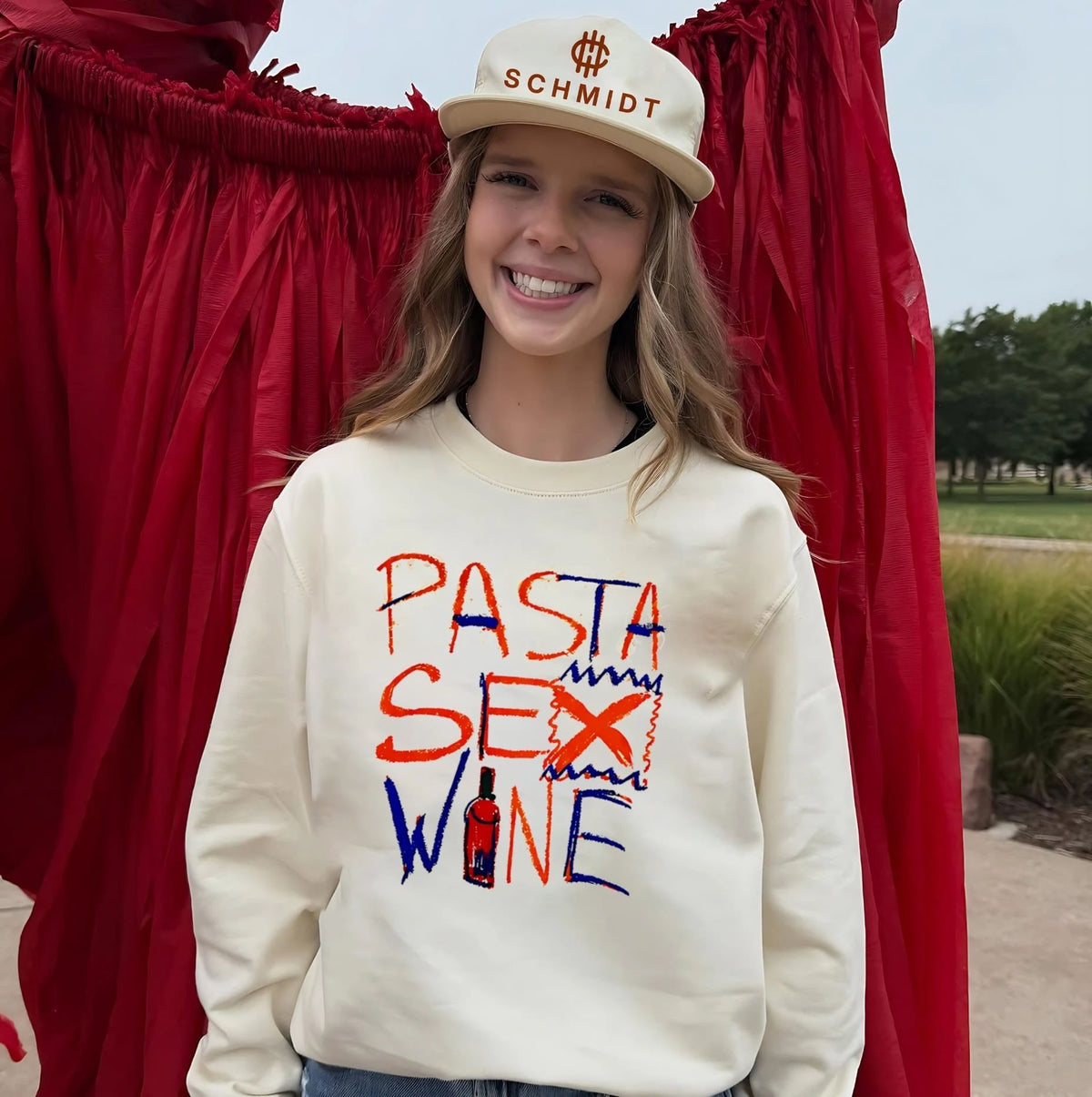 Pasta Sex Wine signature shirt Unisex