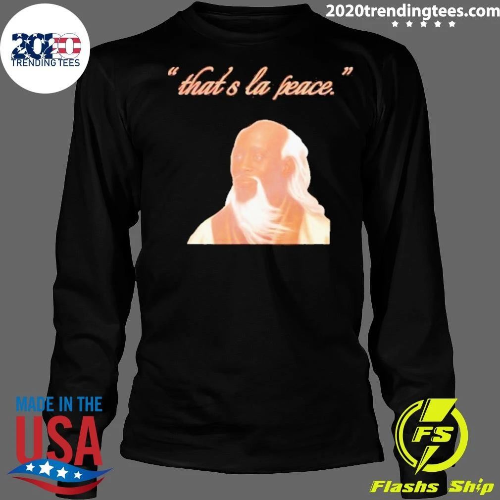 La Peace Master Oogway Kung Fu Panda Shirt
