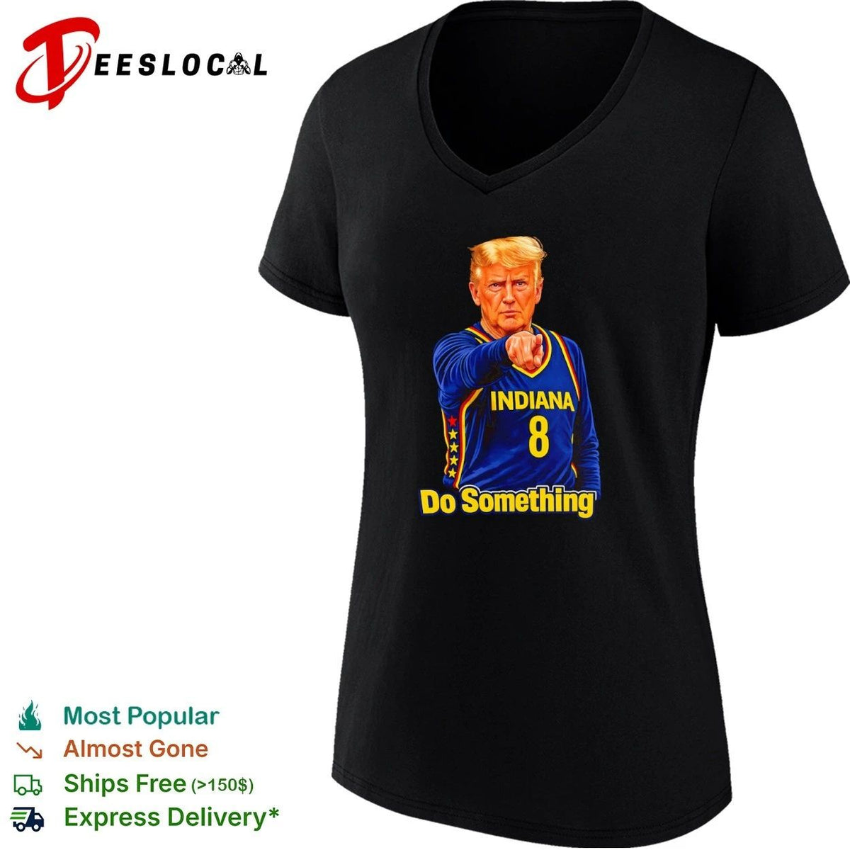 Trump Indiana 8 Do Something Political Meme Unisex