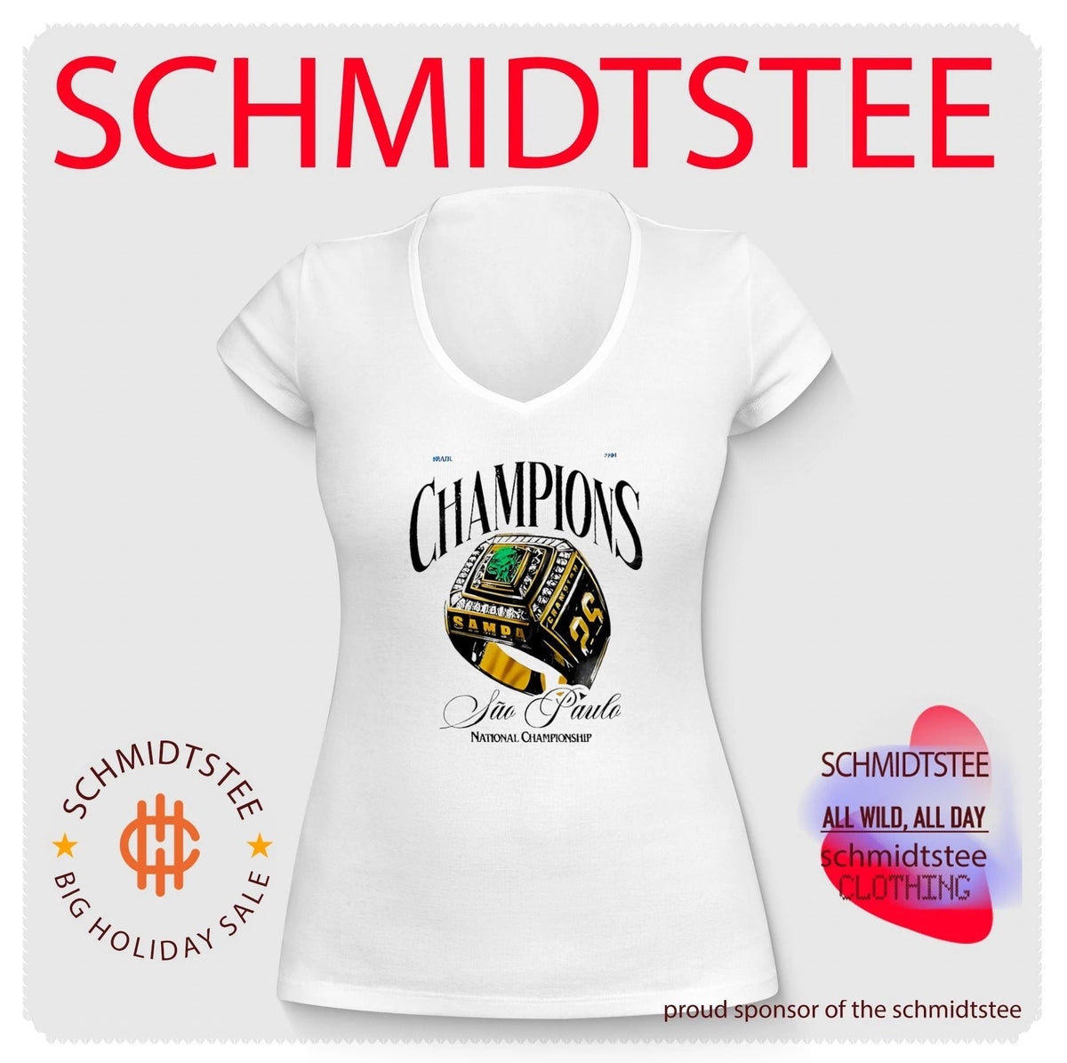 Sao Paulo 1994 National Championship ring shirt Unisex