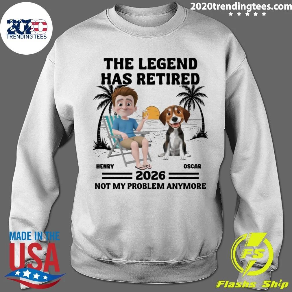 The Legend Has Retired Henry Oscar 2026 Not My Problem Anymore Shirt