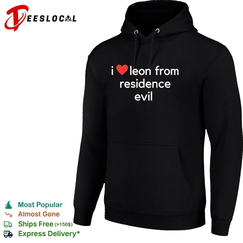 I Love Leon from Residence Evil Video Game Unisex