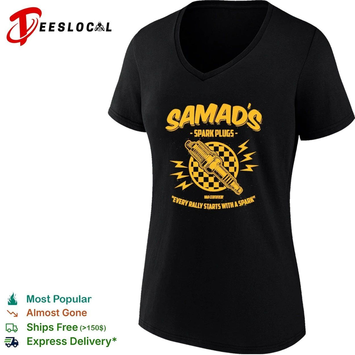 Samad’s Spark Plugs Every Rally Starts with a Spark Unisex