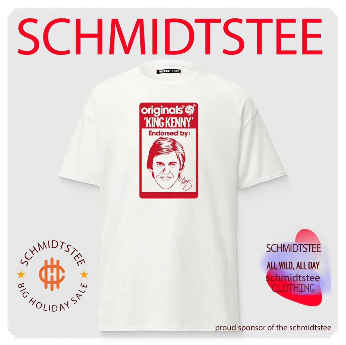 King Kenny Dalglish Endorsed by Liverpool FC Legend shirt Unisex