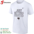 Just Getting Started Georgia Bulldogs Unisex