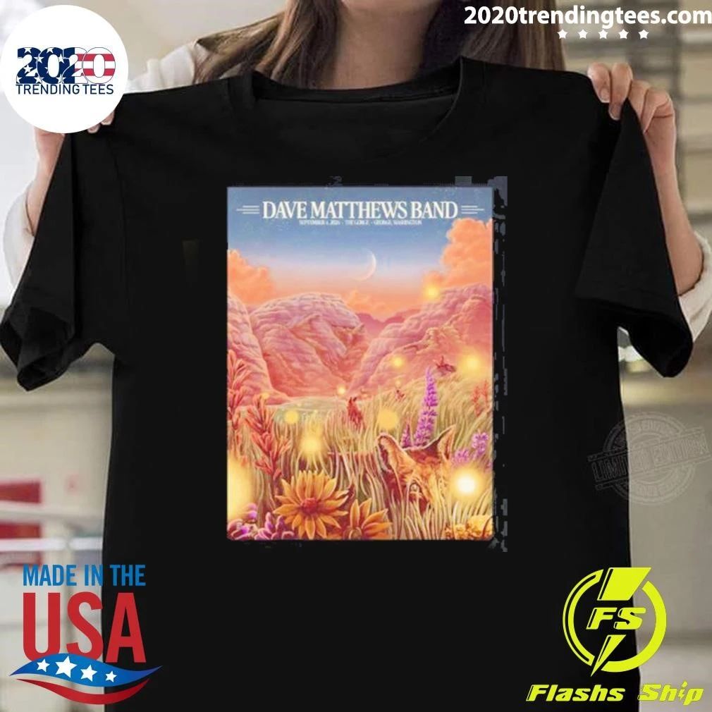 Dave Matthews Band George WA At The Gorge On September 4 2026 Shirt
