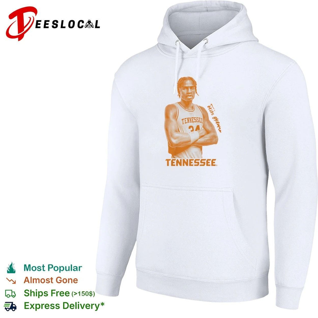 Zakai Zeigler Tennessee Volunteers Basketball Unisex