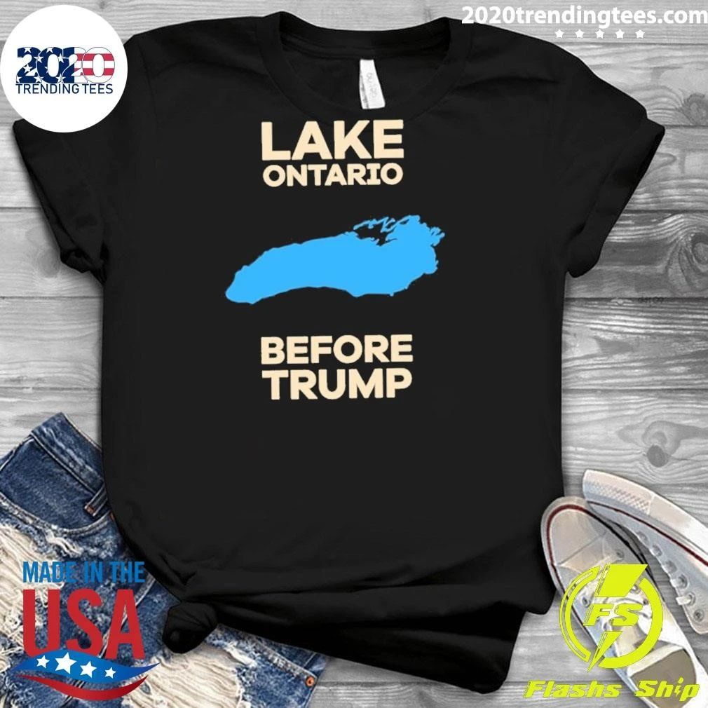 Lake Ontario Before Trump Map Shirt