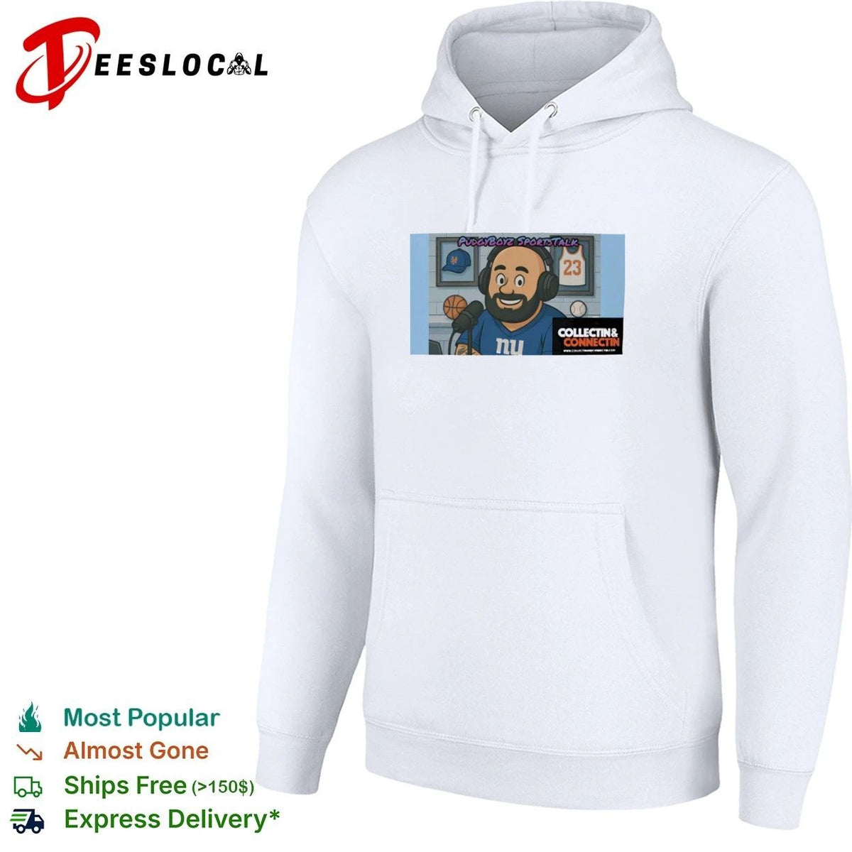 PudgyBoyz Sportstalk Collectin and Connectin Unisex