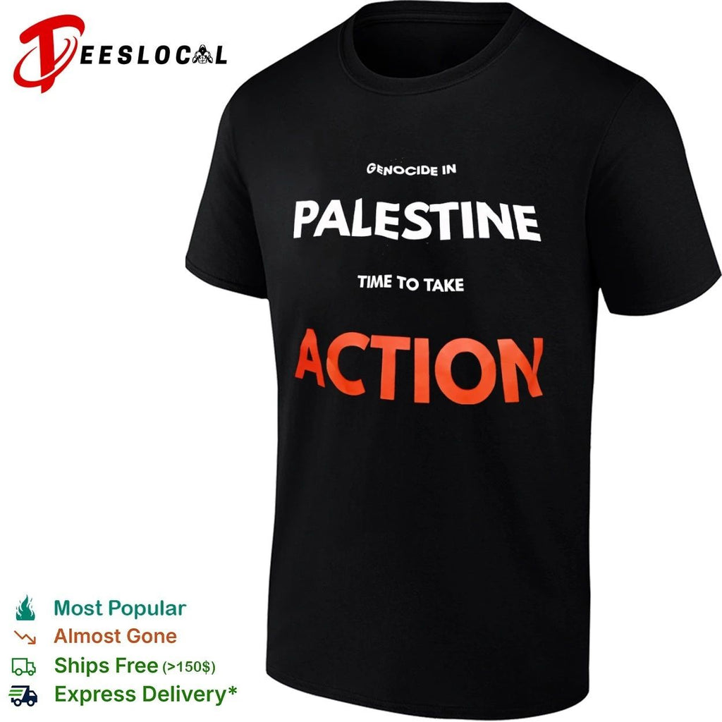 Genocide in Palestine Time to Take Action Unisex