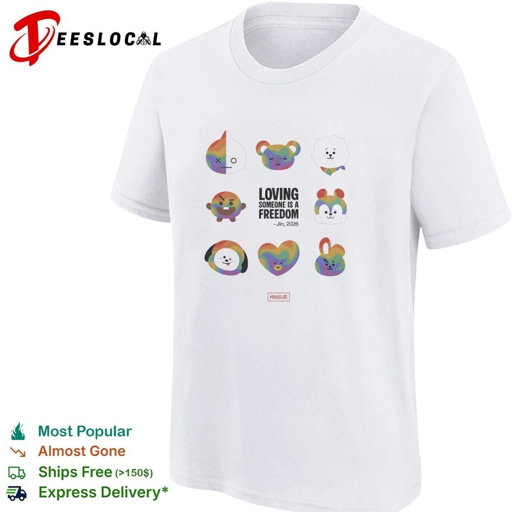 Loving Someone Is a Freedom Jin 2026 BT21 Unisex