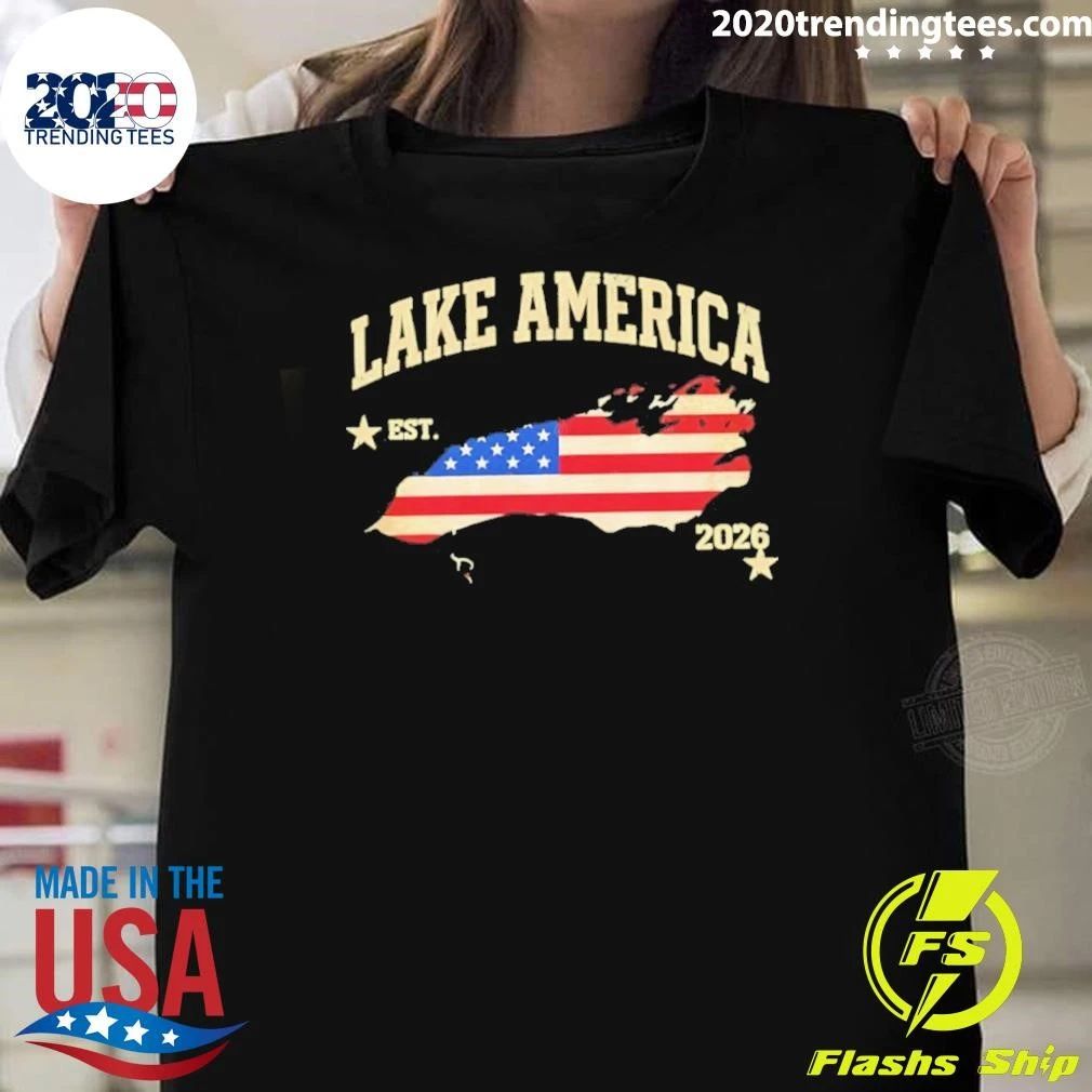 Lake America Est. 2026 Map Shirt