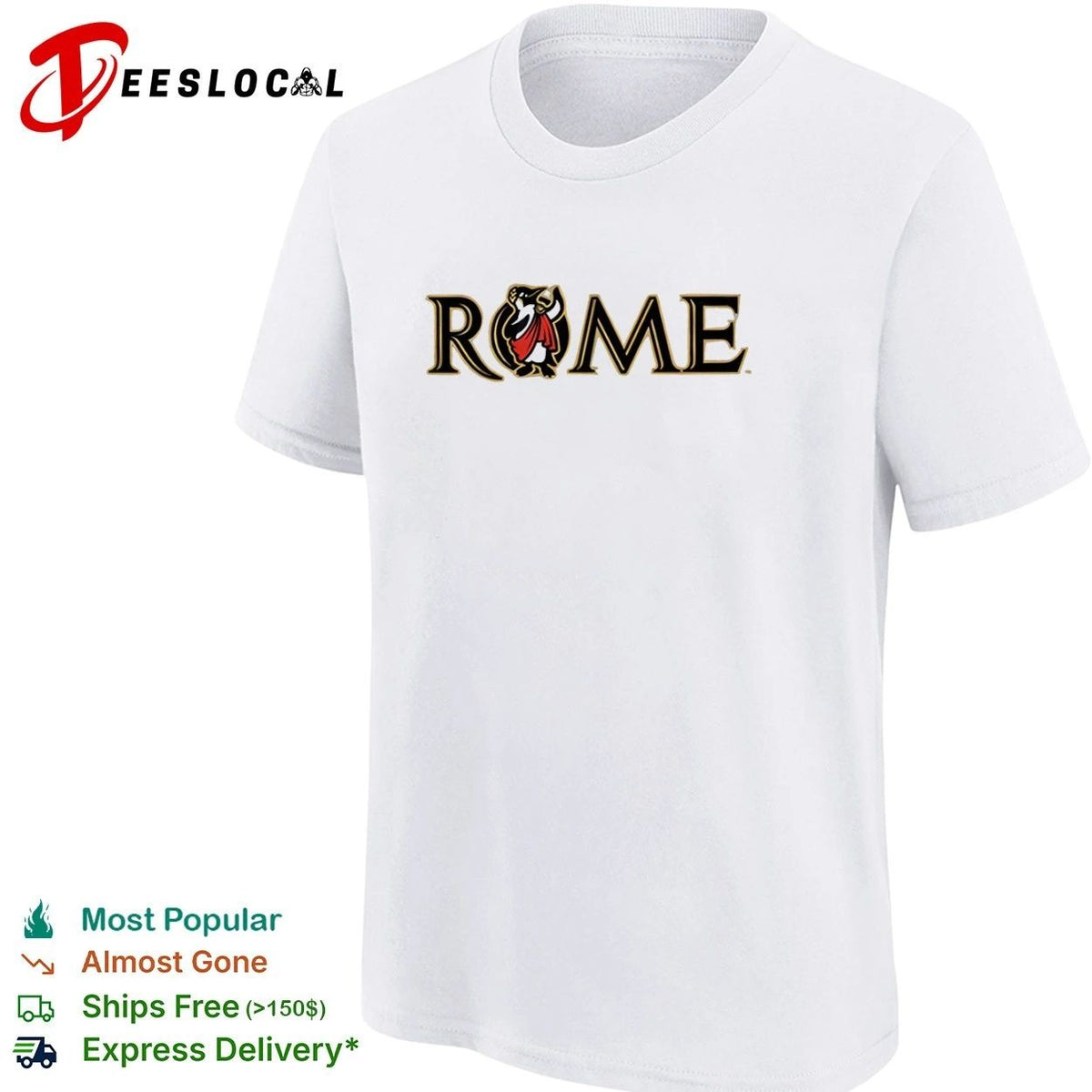 Rome Penguin funny animal mascot Unisex