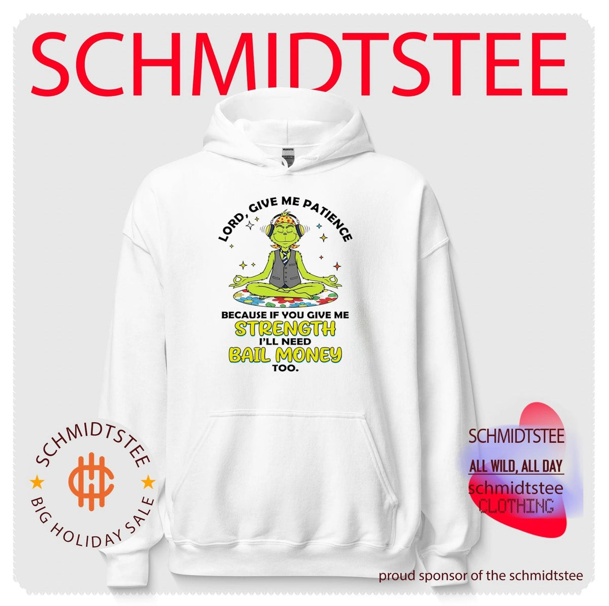 Lord Give Me Patience Because If You Give Me Strength I’ll Need Bail Money Too shirt Unisex