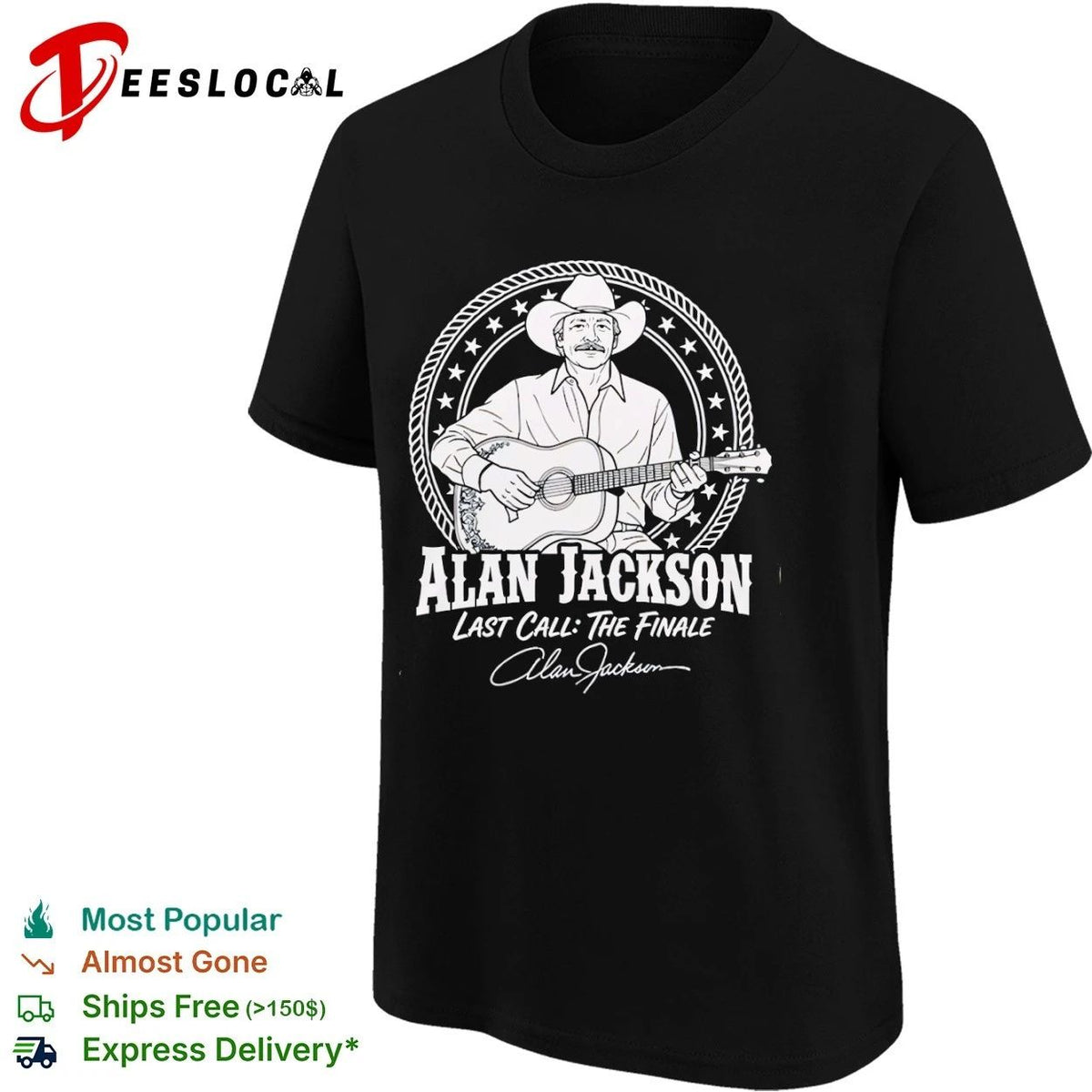 Alan Jackson Last Call The Finale Country Music Unisex