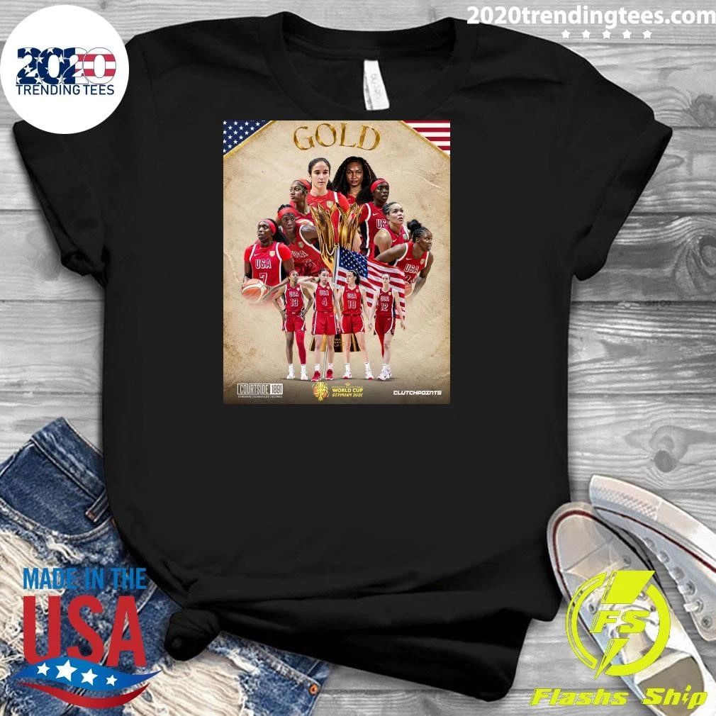 Team USA Wins The Gold Medal At The 2026 FIBA Women’s World Cup Shirt