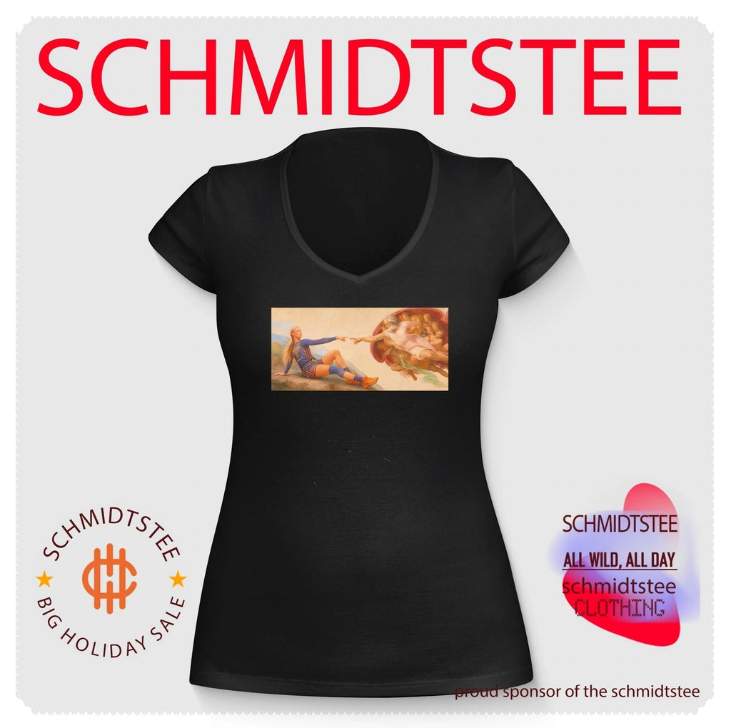Indiana Fever Sophie Cunningham the Creation of Adam meme shirt Unisex