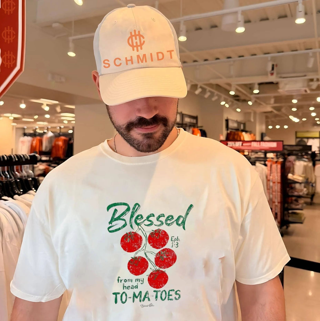 Blessed from my head To-ma-toes shirt Unisex