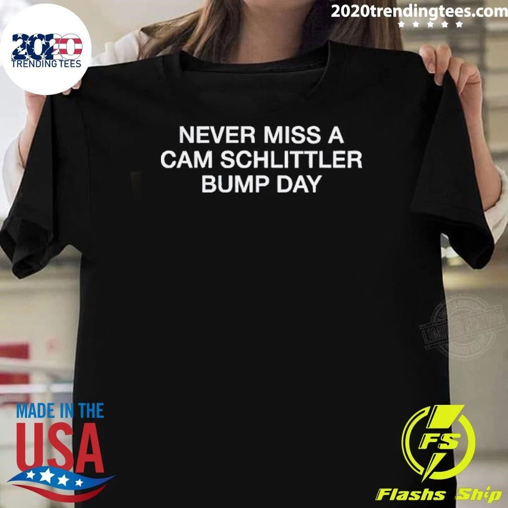 Never Miss a Cam Schlittler Bump Day New York Yankees Shirt