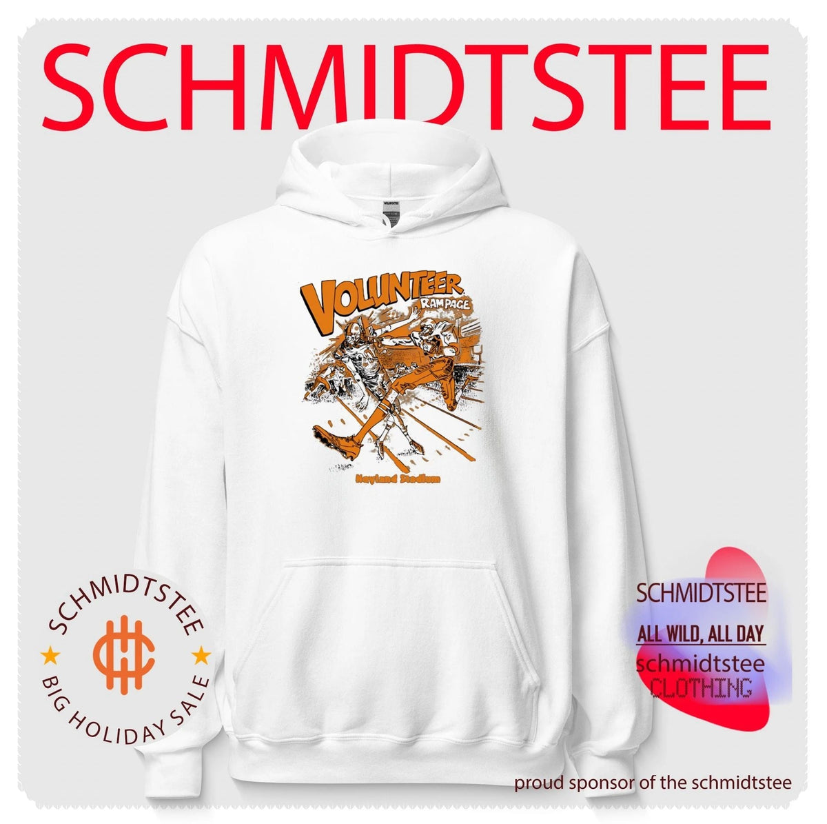 Volunteer Rampage at Neyland Stadium Tennessee Volunteers shirt Unisex