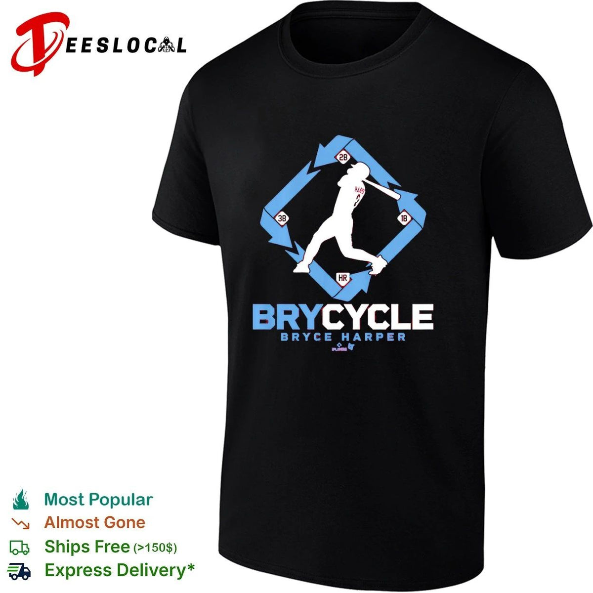 Bryce Harper Philadelphia Phillies Brycycle Unisex