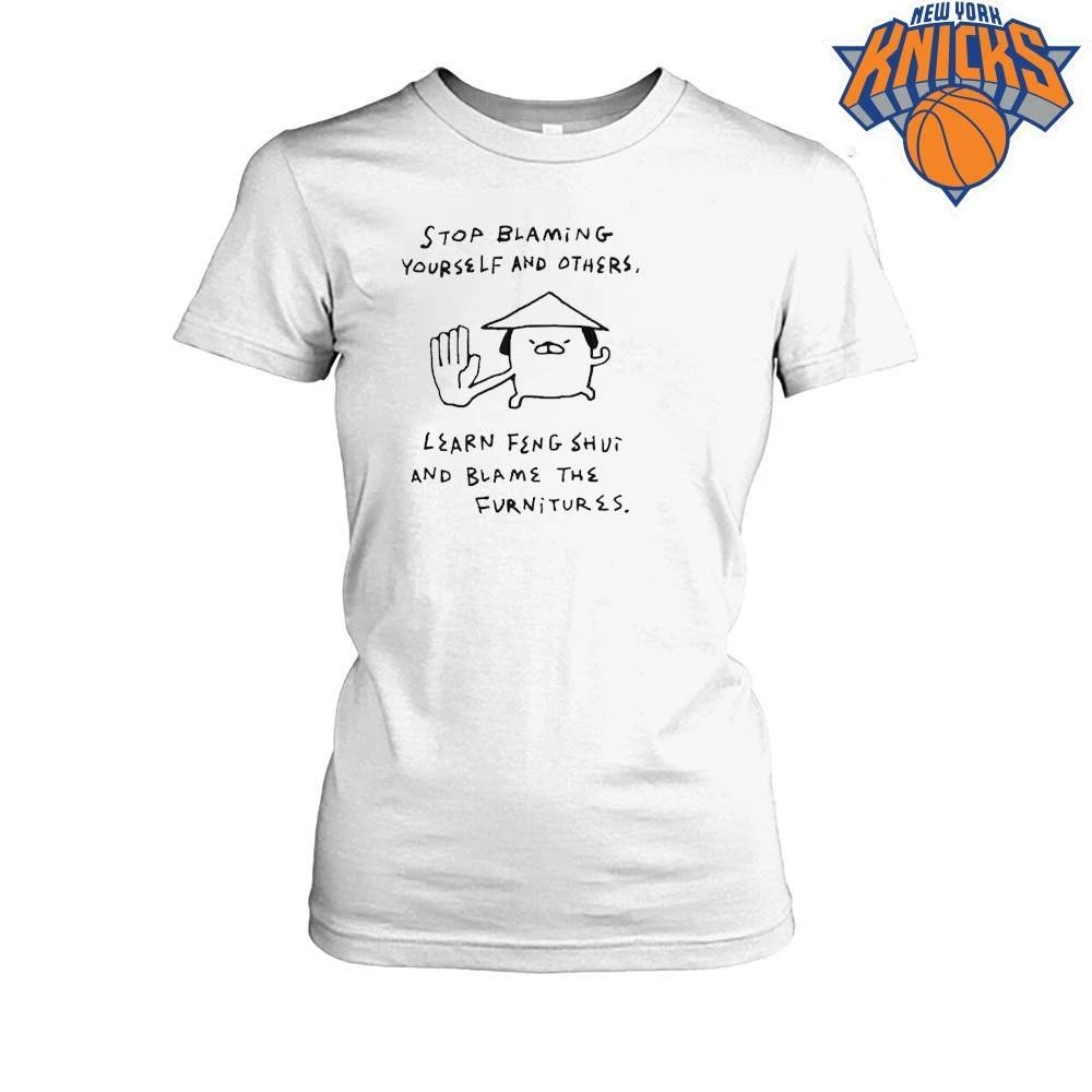 Learn Feng Shui And Blame The Furnitures Funny Angry Cat Meme Shirt Unisex