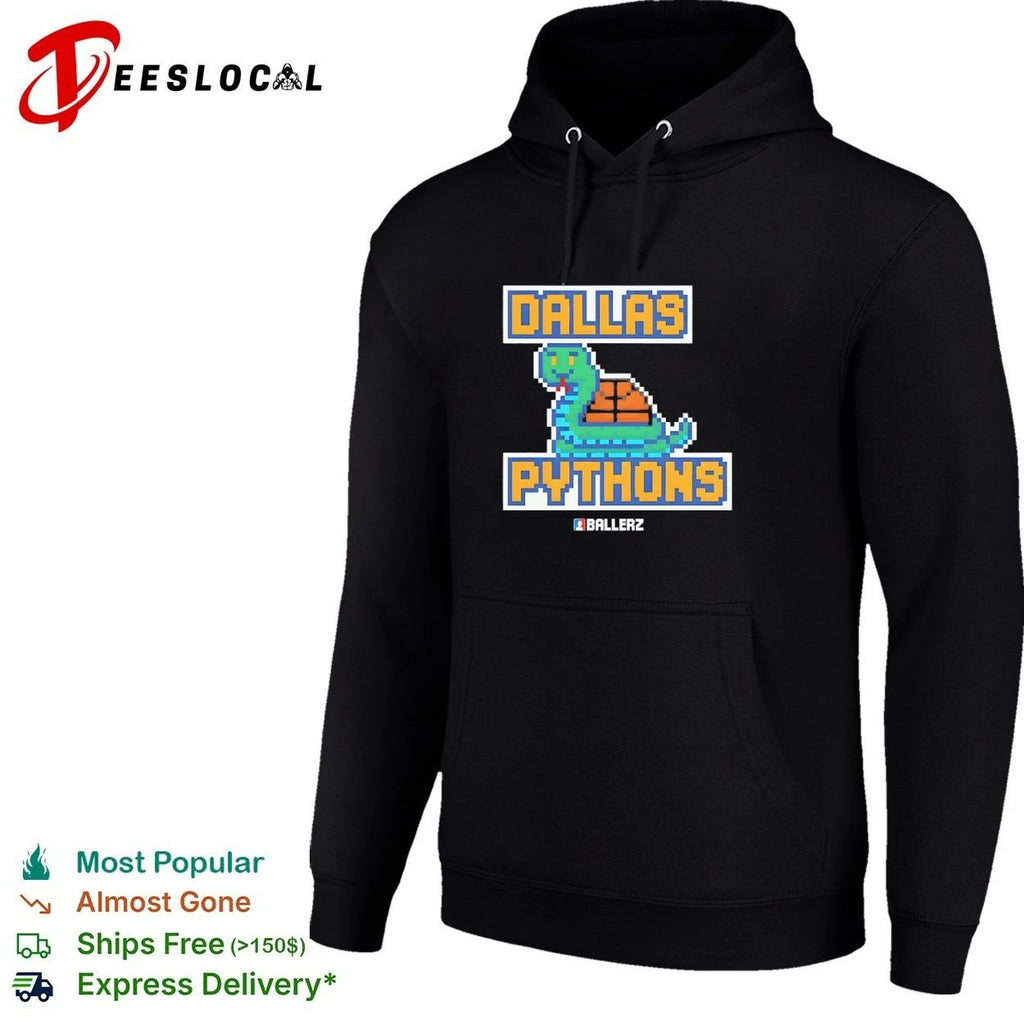 Dallas Pythons Ballerz basketball pixel art Unisex