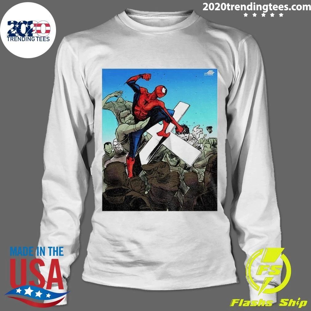 Never Give Up Spider-man Minnesotapolis Punch Nazis Police Shirt