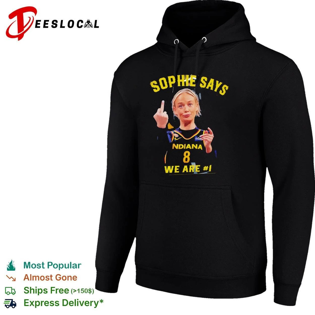 Sophie Cunningham Indiana Fever Sophie Says We Are Number 1 Unisex
