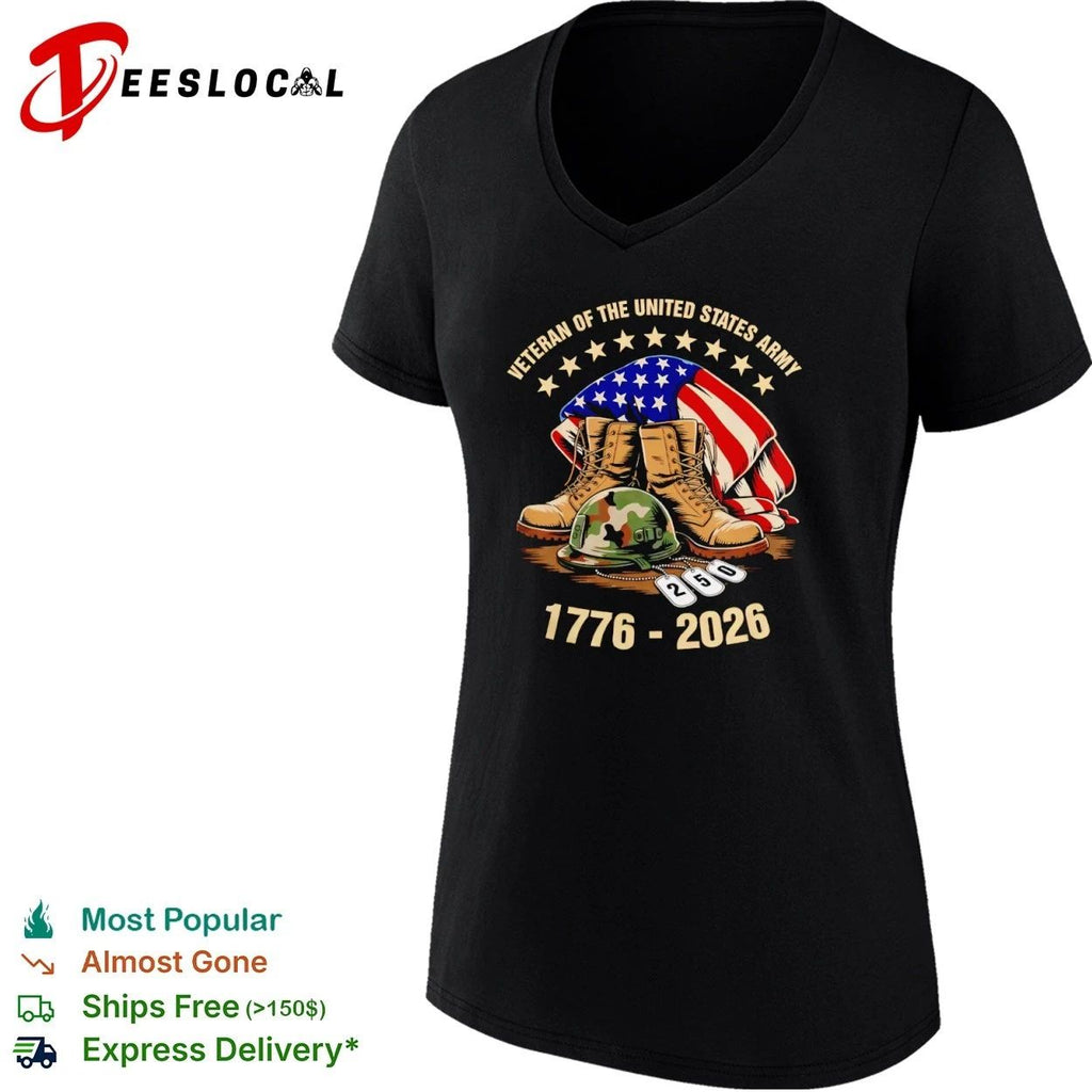 Veteran of the United States Army 1776-2026 Unisex