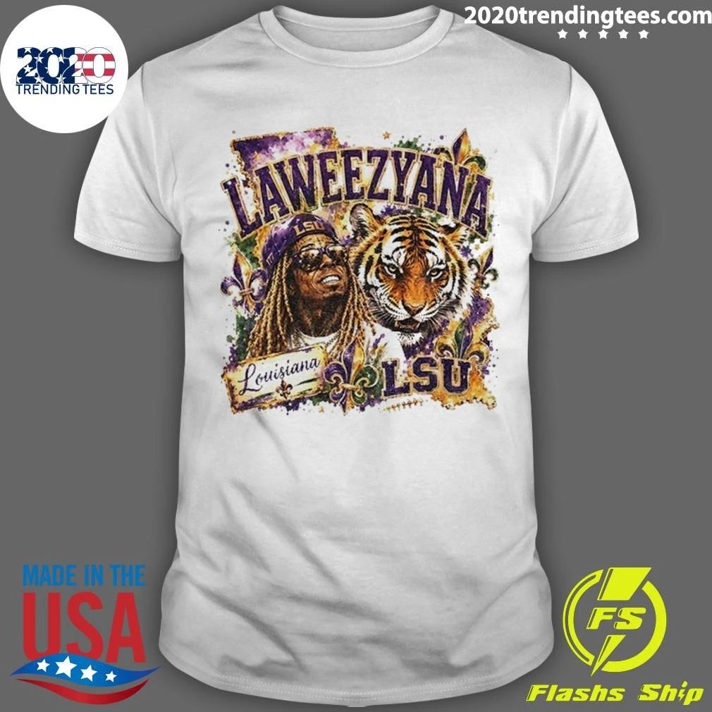 Laweezyana Tiger Lsu Louisiana Football Fan Shirt
