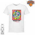 Colorful Peace Off The Mind Brain Graphic Print Pop Art Style Streetwear Tee Shirt Unisex